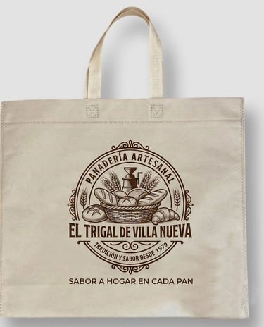 Bolsa friselina personalizada para promociones y empresas