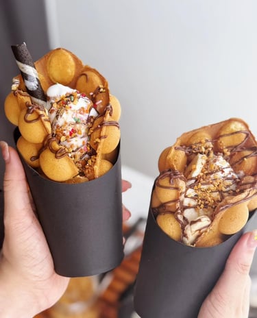 egg Waffle services in kl penang selangor johor melaka ipoh perak