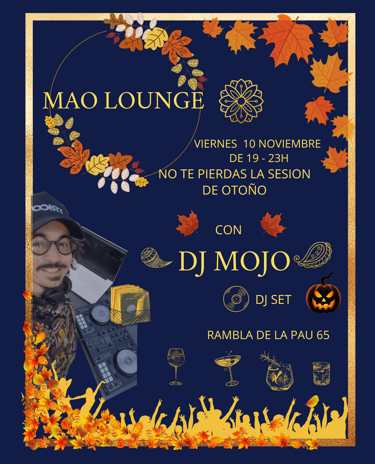 Poster Evento MaoLounge