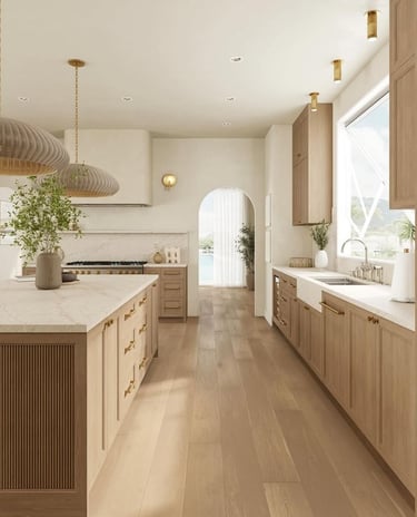 parke döşeme işlemi tamamlanmış yaşam alanı