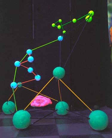 Brain Constellation Sculpture by Sarah Liptrot