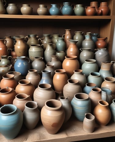 A collection of fossils