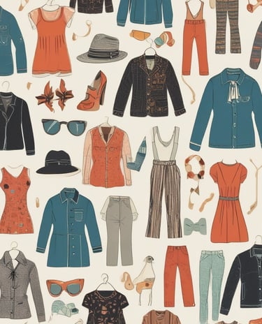 A collection of fossils