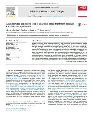 a document with a description of a research paper