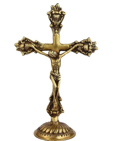 Trusted manufacturer of brass Jesus statues, offering intricately crafted religious figurines for ho