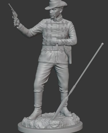 Anthony Durnford, Zulu War miniatures figure