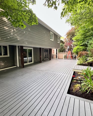 WPC Installed Decking