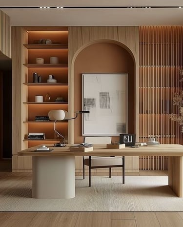 ofis tadilatı sonrası fonksiyonel iç mekân düzeni