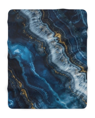 blue marble blanket