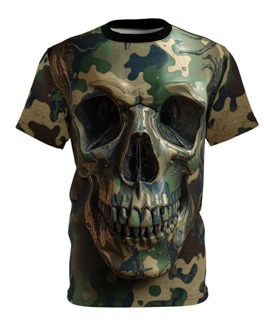 camo skull t-shirt