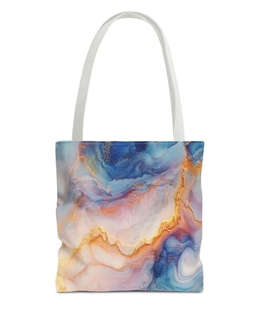 marble tote bag