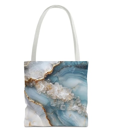 crystal tote bag