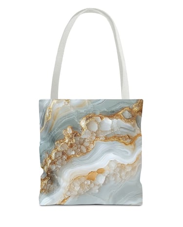 marble tote bag