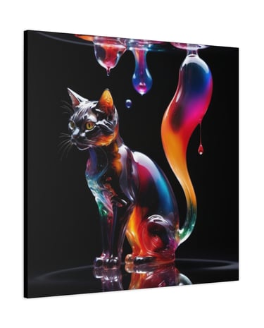 color cat art