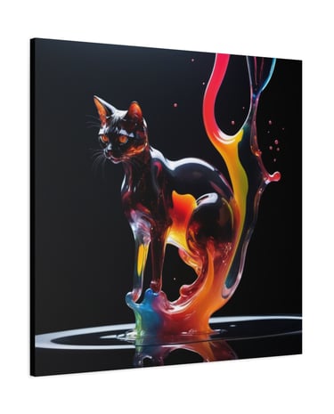 color cat art