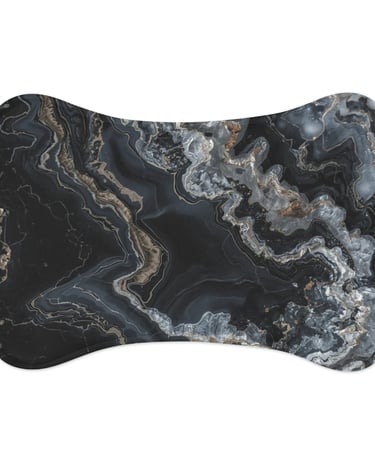 black marble mat