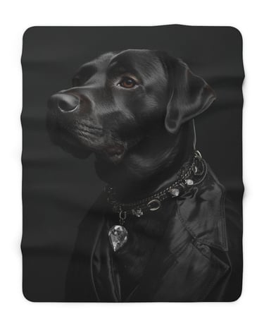 Labrador dog blanket