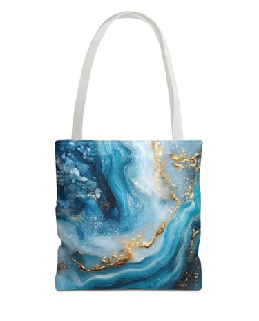 marble tote bag