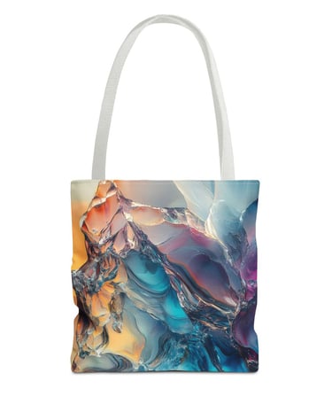 crystal tote bag
