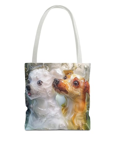 dog tote bag