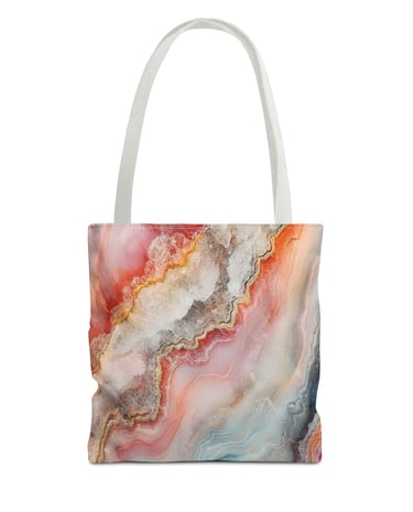 marble tote bag