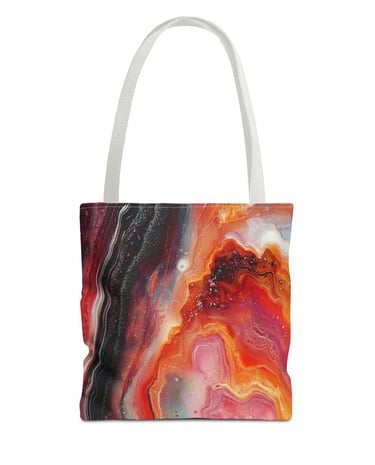 marble tote bag