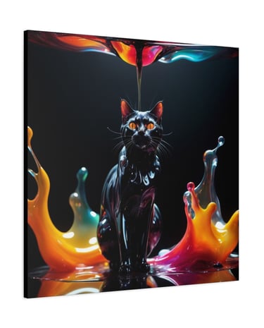 color cat art