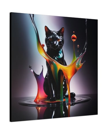 color cat art