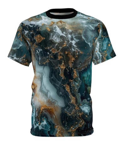 blue marble t-shirt