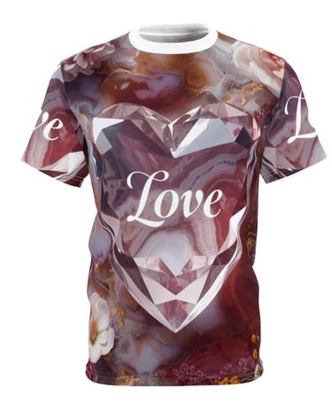 crystal love t-shirt
