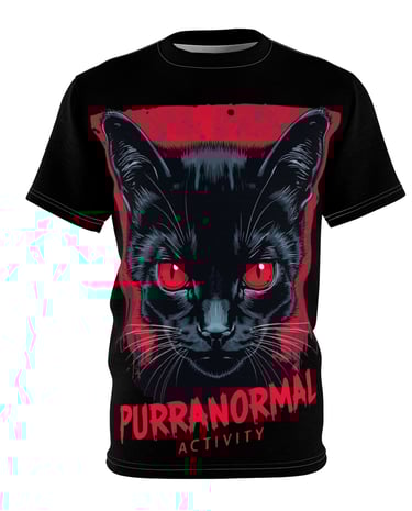 purranormal cat t-shirt
