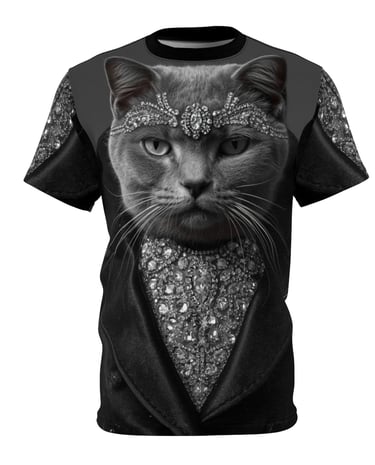 fashion cat t-shirt
