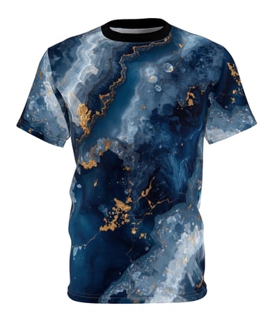 blue marble t-shirt