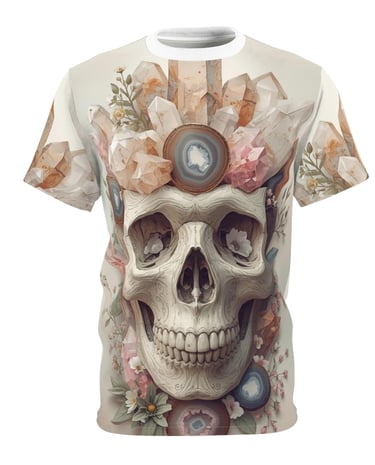 crystal and skull t-shirt