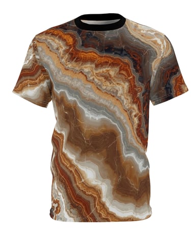 brown marble t-shirt