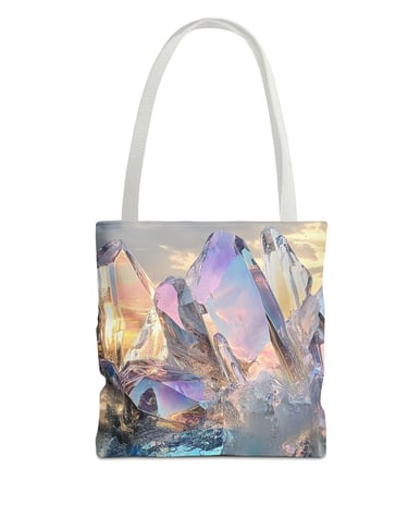 crystal tote bag