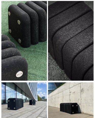 www.re-ti.io re-ti reti recycle tire bench for public open space urban design city design