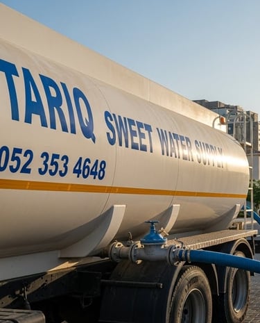 sweet water tanker supply in dubai