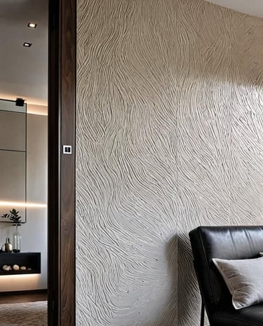 italyan boya ile tasarlanmış salon