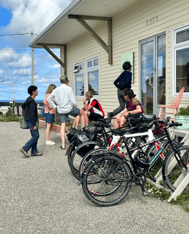 Hébergement pour cyclistes aux Îles de la Madeleine