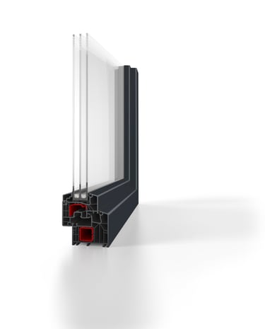 a window with a glass door and a window with a glass door