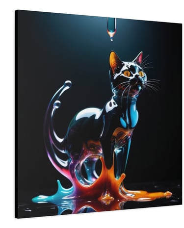 color cat art