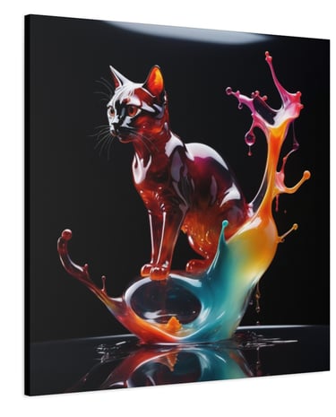 color cat art