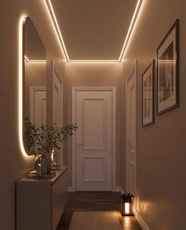 şık ve sade tasarımlı asma tavan uygulaması