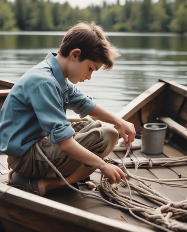 A serene landscape of wind turbines at dusk, reflecting long-term energy vision.