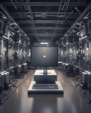 Modern office environment showing collaboration around fintech infrastructure projects.