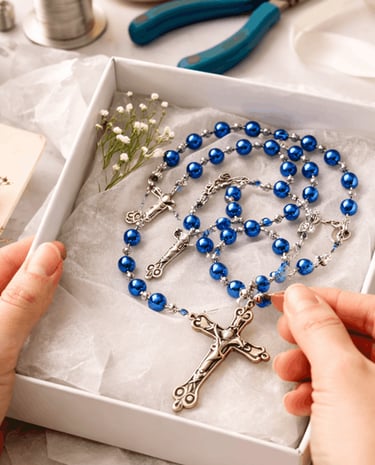 handmade children's rosary beads Ireland