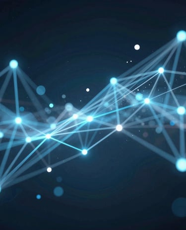 A friendly team collaborating in a bright, modern office space surrounded by books.