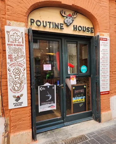 restaurant poutine, toulouse, poutine house capitole