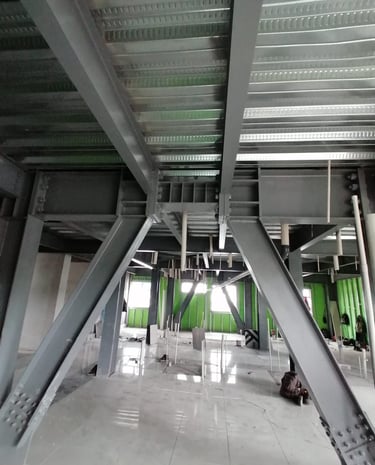 Fabricación de mezanine o entrepiso